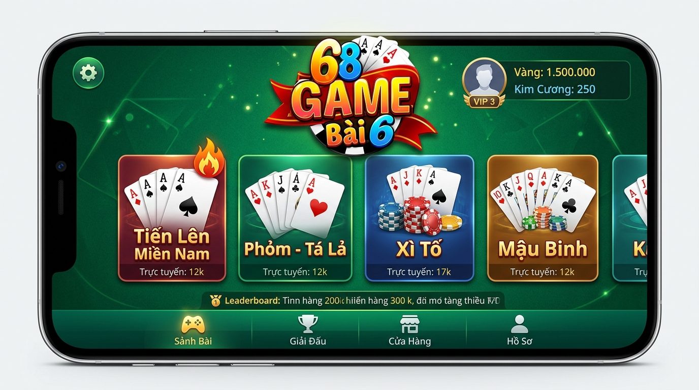 68gamebai app mobile